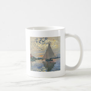 Mug Monet Sailboat Français Impressionnisme Art classi
