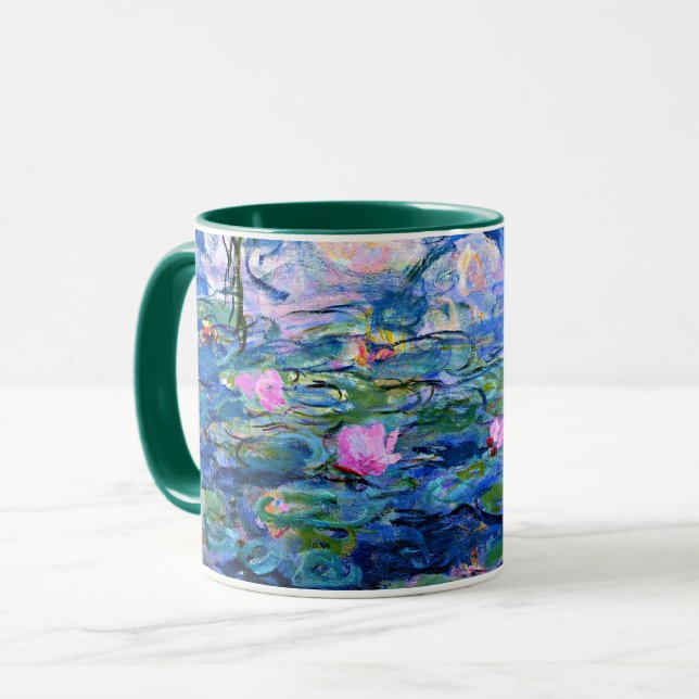Mug Monet : Water Lys 1919, (Devant gauche)