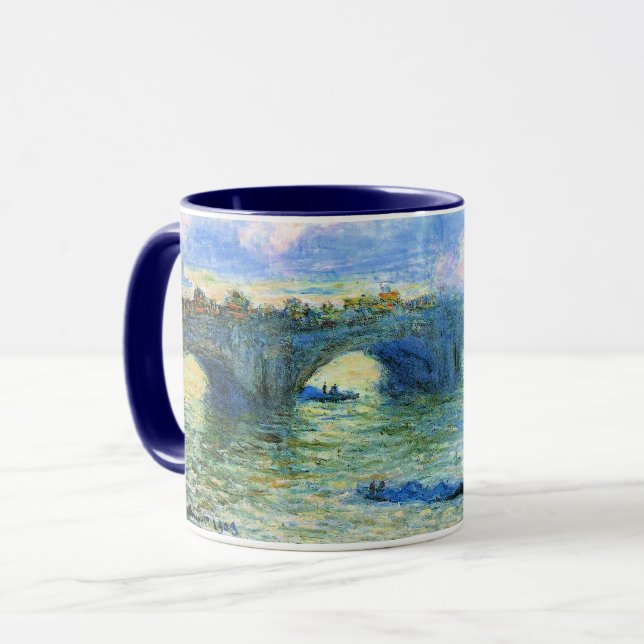 Mug Monet - Waterloo Bridge, London, (Devant gauche)