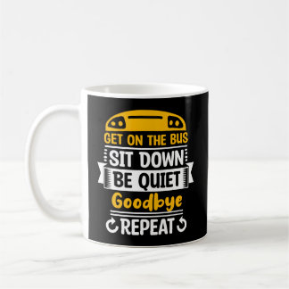 Mug Moniteur d'autobus scolaire Aide-accompagnatrice É