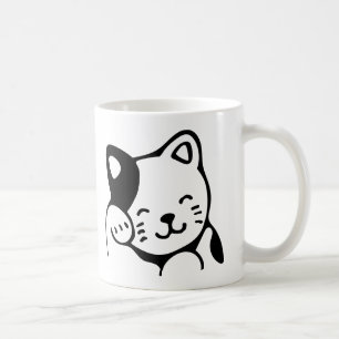 Mug. Monogram Cat. Coffee Mug