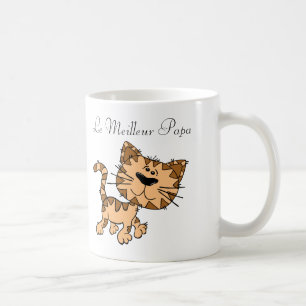 Mug. Monogram message Cat. Coffee Mug