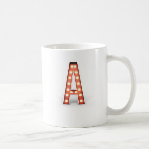 Mug Monogramme A Lumières De Marque