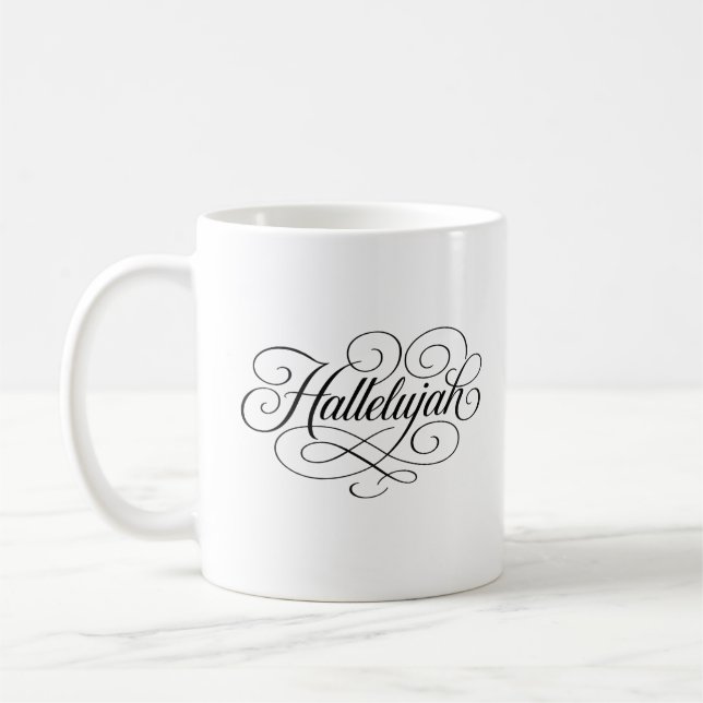 Mug Monogramme Alléluia (Gauche)