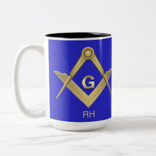 Mug Monogrammé Carré Classé & Compas