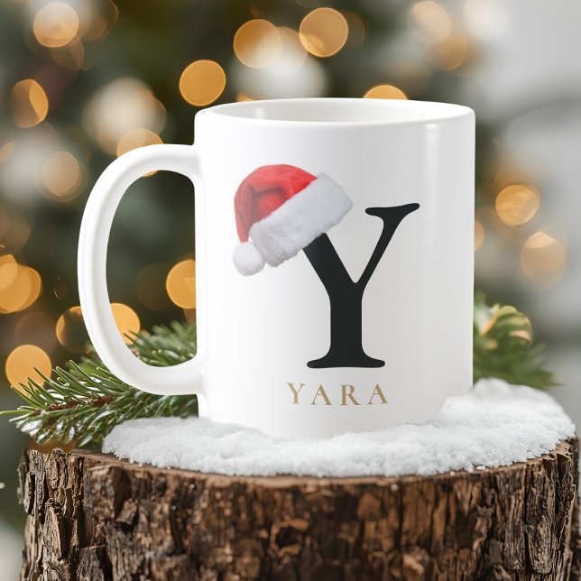 Mug Monogramme de Noël (Créateur téléchargé)