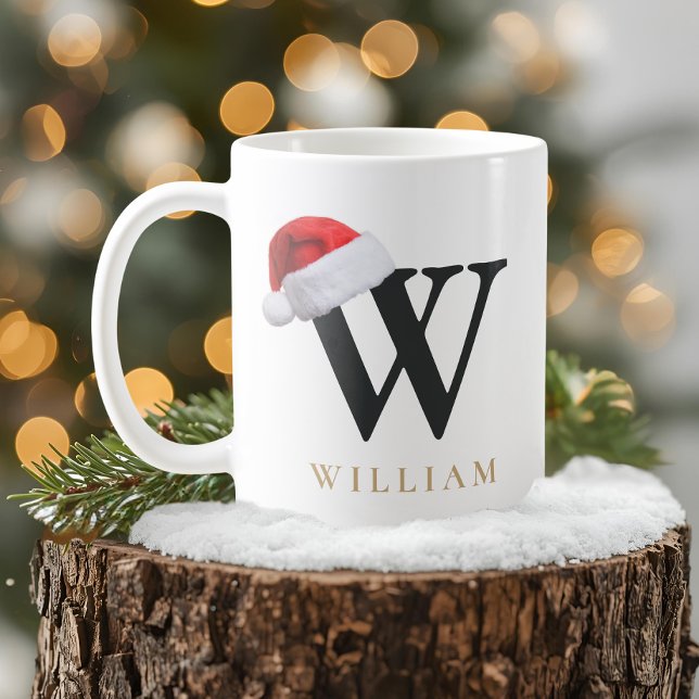 Mug Monogramme de Noël (Créateur téléchargé)