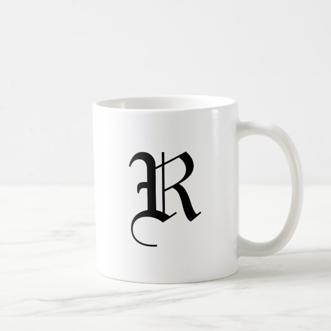 Mug monogramme d'infini (Droite)