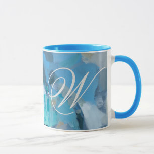 Mug Monogramme embrouillé