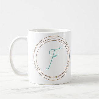 Mug Monogramme "F"