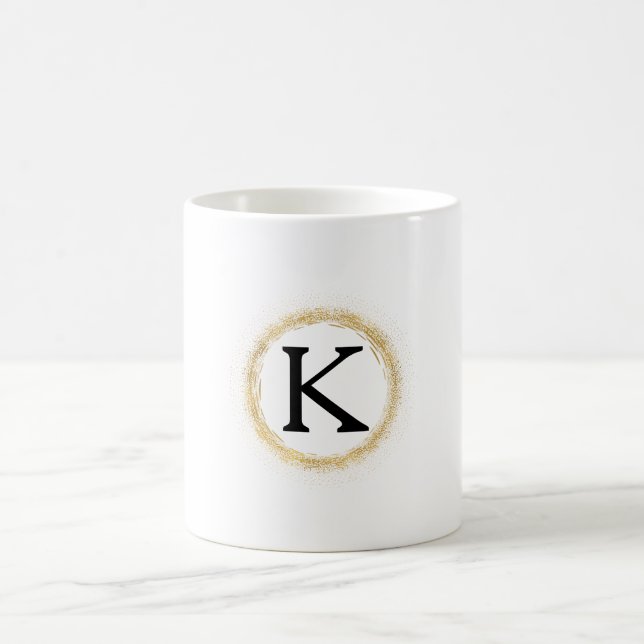 Mug Monogramme Gold Glitz (Centre)