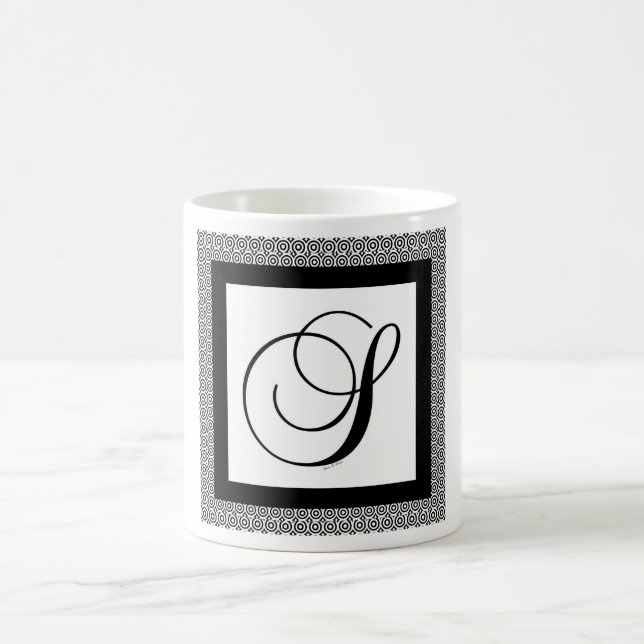 MUG MONOGRAMME INITIAL S (Centre)