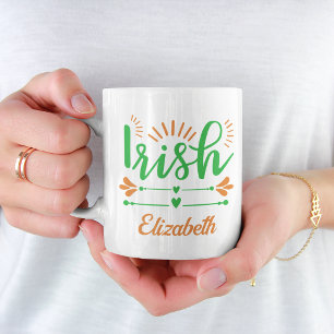 Mug Monogramme irlandais fun
