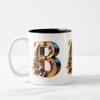 Mug monogramme - Lettre B