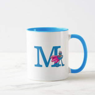 Mug Monogramme M Super Grover