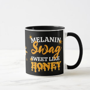 Mug Monogramme MELANIN Sweet Like Honey SWAG