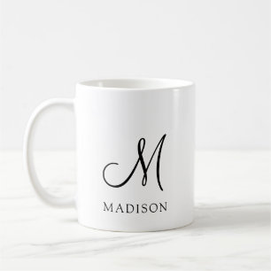 Mug Monogramme minimaliste simple
