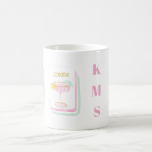 Mug Monogramme personnalisé de Mahjong Palm Beach
