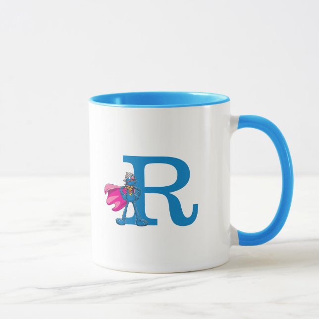 Mug Monogramme Super Grover R (Droite)