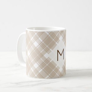Mug Monogramme Tan Classé