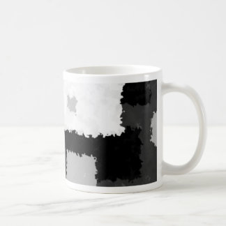 Mug Monotone dans le gris, le noir et le blanc