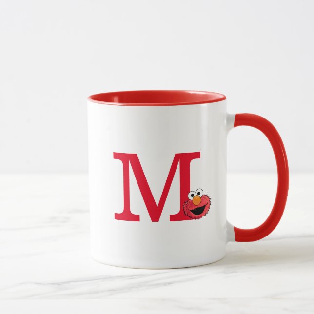 Mug Monster à la fin de cette histoire | Monogramme El (Droite)