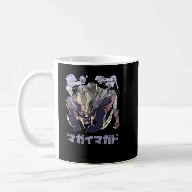 Mug Monster Hunter Rise Magnamalo Kanji Icône (Gauche)