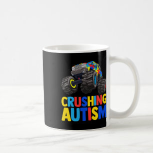 Mug Monster Truck Crushing Austim Sensibilisation sur 