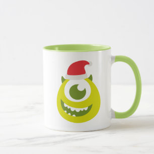 Mug Monsters Inc.   Mike à Santa Hat