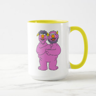 Mug Monstre à deux têtes de Sesame Street