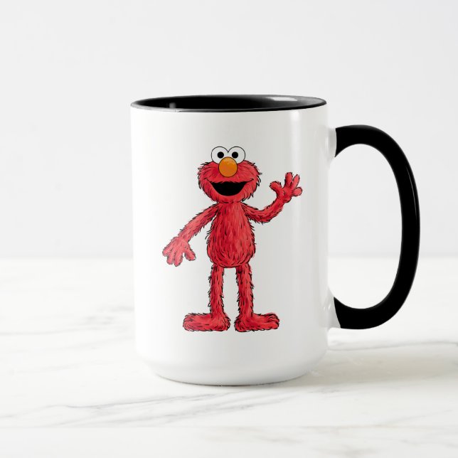 Mug Monstre à la fin de cette histoire | Mignon Elmo (Droite)