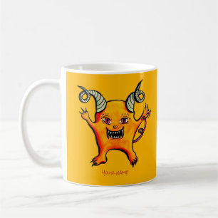 Mug Monstre-Caricature de la Corne Cute