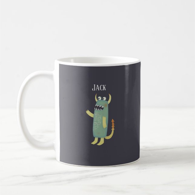 Mug Monstres amusants Personnalisé (Gauche)