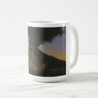 Mug "Mont Merapi sur Java" Koffiemok de Raden Saleh®