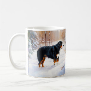 Mug Montagne Bernaise Laisser neiger Noël