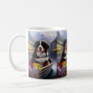 Mug Montagne bernoise sur une pagaie : une aventure Pi