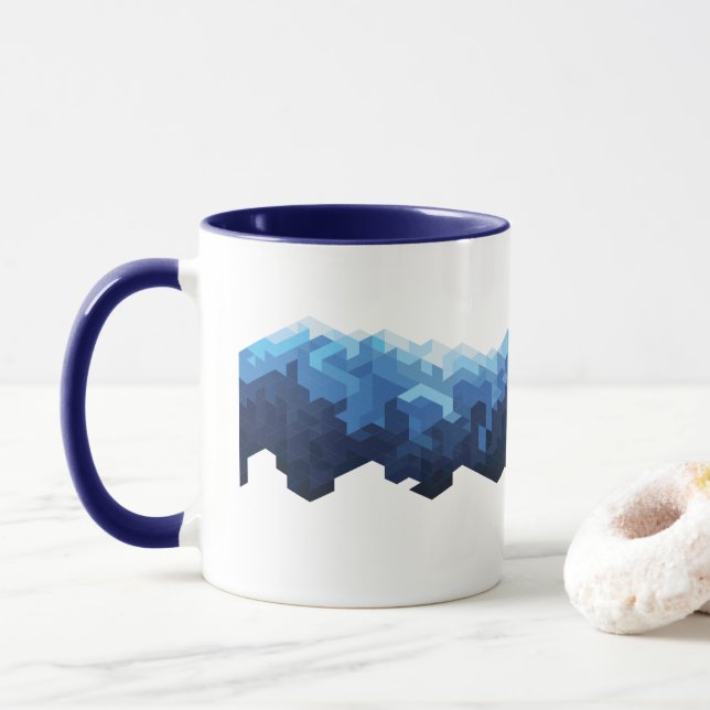 Mug Montagne des neiges (Avec donut)