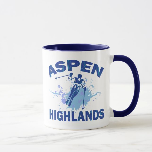 MUG MONTAGNES D'ASPEN (Droite)