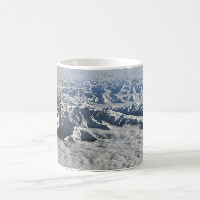 Mug Montagnes de l'Himalaya sous les nuages - Tibet (Centre)