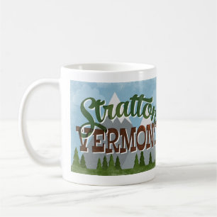 Mug Montagnes de Milou d'amusement de Stratton Vermont