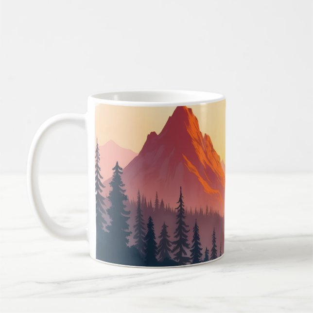 Mug Montagnes d'inspiration (Gauche)
