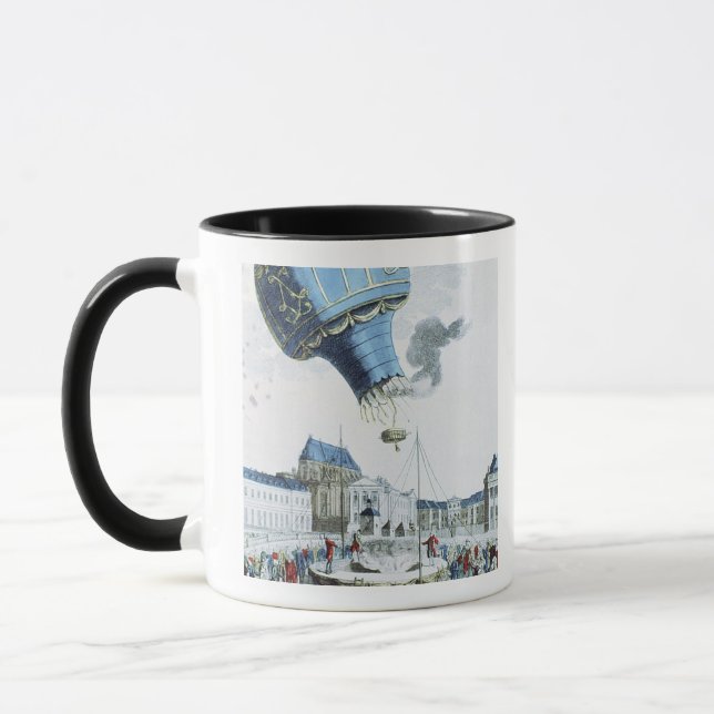 Mug Montée de la montgolfière de frères de Montgolfier (Gauche)