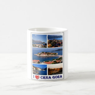 Mug Monténégro - I Love -
