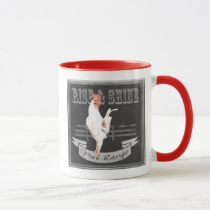 Mug Monter et briller le coq