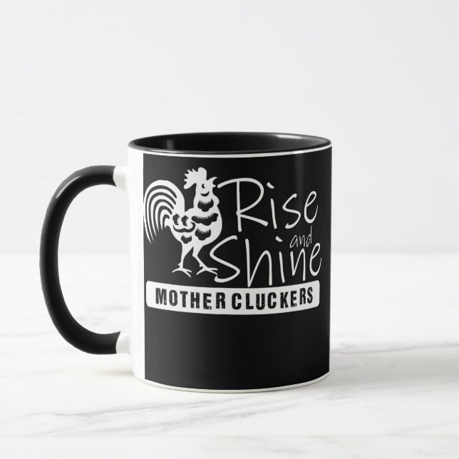Mug Monter Et Briller Mère Cluckers Vêtements  (Gauche)