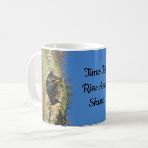 Mug Monter et briller Starling Saguaro Cactus Black Bi