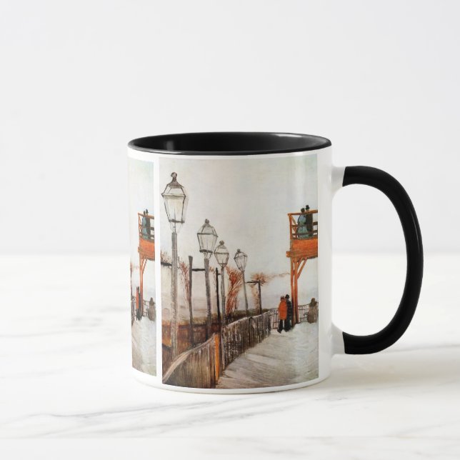 Mug Montmartre (F272) Van Gogh Fine Art (Droite)