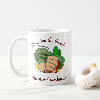 Mug Montrez-moi le pouce Maître Gardener