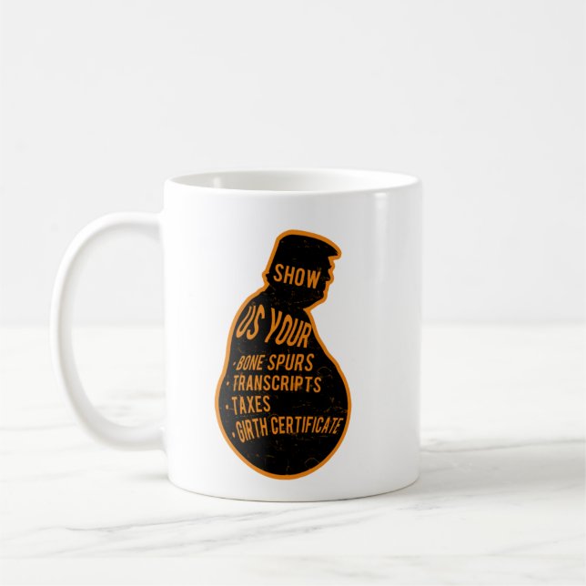 Mug Montrez-nous vos dents d'os (Gauche)