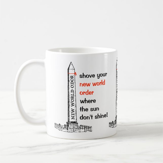 Mug Montrez votre NWO (Gauche)